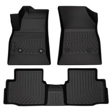 Floor Mats Liner Carpets For 2016-2019 Chevy Cruze TPE Rubber All Weather 3PCS picture