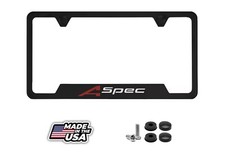 Black License Plate Frame for Acura A Spec, ASpec picture
