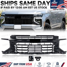 For 2025-2026 Chevrolet Tahoe / Suburban RST Front Upper Grille Gloss Black NEW picture
