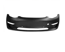 Front Bumper Cover With Sensor Holes For Tesla Model 3 2017-2022 - Primed picture