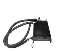 Setrab oil cooler with lines, Perrin mount, and Perrin sandwich plate  picture