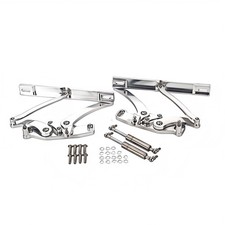 For 1966-1967 Chevy Nova Billet Aluminum Hood Hinges Pair picture