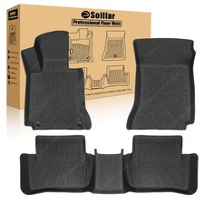 For 2007-2014 Mercedes-Benz C Class W204 S204 TPE Front & Rear Floor Mats Liners picture