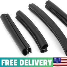 XMHF Car Rubber Sealing Sealed Strip Door Guard Buffer Protector Black black picture