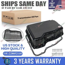 NEW Aluminum 68RFE Transmission Pan Deep For Ram 6.7 Cummins Diesel 2007-2025 picture