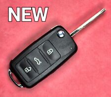 Replacement for 2004-2010 Volkswagen TOUAREG 4B flip key KR55WK45022 (ID46 Chip) picture