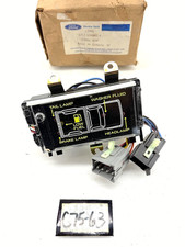 NOS 1983 - 1986 FORD TRUCK WARNING LIGHT INDICATOR PANEL E3TZ-10B987-A C75-63 picture