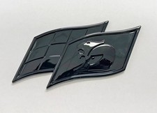 Holden HSV Racing Emblem Badge BLACK Pontiac GTO G8 Commodore Monaro Flag picture