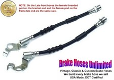 FRONT BRAKE HOSES Ford Thunderbird 1967 Late, After build date 10-15-1966 picture