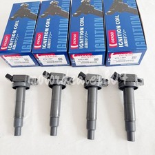4PCS 90919-02244 673-1307 DENSO Ignition Coils For 2001-2008 Toyota Rav4 2.4L L4 picture