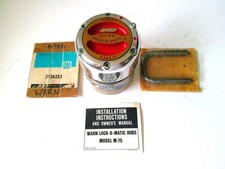NOS 1967 - 1969 CHEVY C10 PICK UP TRUCK 4WD WARN LOCK-O-MATIC WHEEL LOCK 3936253 picture