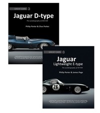 Jaguar D-Type & Lightweight E-Type 2 Book Set picture