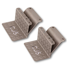CJ5 Side Steps Compatible with Classic Jeep © CJ Vehicles (Pair) - CJ5 Cutout picture