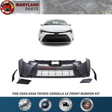 For 2025-2026 Toyota Corolla LE Front Bumper Kit picture
