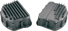 Custom Cycle Finned Panhead Rocker Covers - Natural - Pair picture