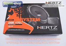 Hertz Dieci DSK170.3 component speaker set 6.7''(170mm), 45mm-depth 93dB 160Wmax picture