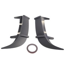 2x Rear Roof Trunk Wing Spoiler for Volkswagen Golf MK6 GTI R20 2010-2013 picture
