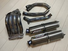 Rare YAMAHA YZF-R1 5VY 2004-2006 STRIKER Titanium Racing Concept Full Exhaust picture