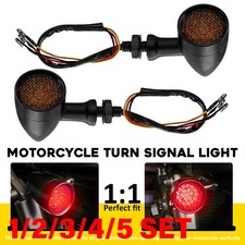 Motorcycle LED Turn Signal Blinker Brake Light Indicator Lamp Universal 1-5SET picture
