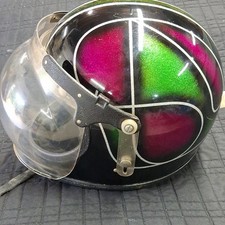 Vintage Arctic Cat Racer Helmet Size Large picture