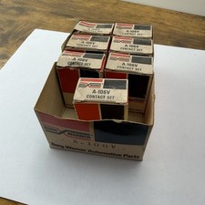 NOS Borg Warner A-106V Ignition Points Contact Set Plymouth Dodge Chrysler 7x picture