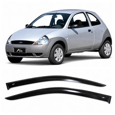 Tape-on Window Visors Rain Guards Fit Ford KA I Hb 3d 1996-2007 Wind Deflectors picture