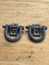 03 04 05 06 07 08 09 Hummer H2 Left & Right Rear Tow Eye Hook Set 15109572 OEM picture
