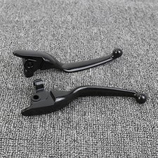 Black Brake Clutch Hand Levers For Harley Touring Street Glide 17-20 Trike 19-20 picture