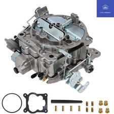 4 Barrels Carburetor for Edelbrock 1901R Rochester Quadrajet 4MV Chevy 1966-1973 picture