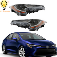 Right&Left Side For Toyota Corolla LE 2023 2024 Headlights Headlamps w/o DRL picture