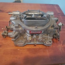 EDELBROCK CARBURETOR 600CFM 1405 USED picture