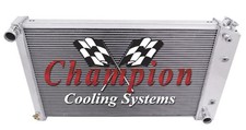 1978 79 80 81 82 83 Chevy Malibu Champion 3 Row Core Alum Radiator picture