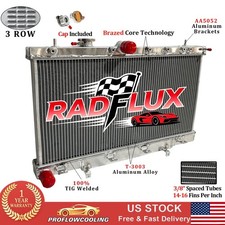 3Rows Aluminum Radiator For 2002-2007 Subaru Impreza WRX STI 2.0L 2.5L MT CC2703 picture
