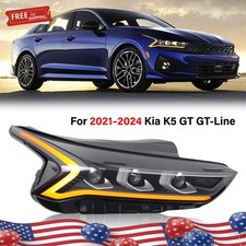 92102-L3100 LED Headlight Assembly Right Side For 2021-2024 Kia K5 GT GT-Line picture