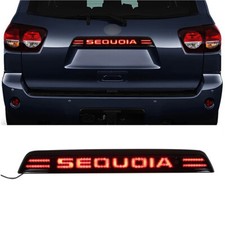 New Black LED Trunk Tail lights 3rd Brake Stop Lamp For Toyota Sequoia 07-19 picture