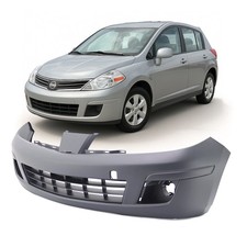 2007-2012 Nissan Versa Sedan/Hatchback Front Bumper Cover NI1000245 FBM229EG0J picture