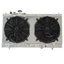 Aluminum Core Radiator Shroud Fan For 1999-2003 Mazda Protege/Protege5 AT 2303 picture