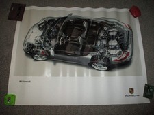 Rare original 2005 Porsche 911 Carrera S 997 Factory Showroom Poster Type # 1 picture