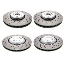 SHW OEM Front 395mm & Rear 380mm Brake Disc Rotors Kit for BMW F90 F92 F93 M5 M8 picture
