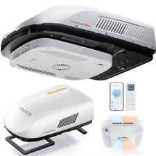 RV Air Conditioner 16K Heat Pump Rooftop RV AC Unit w/ WiFi and Remote Control picture