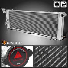For 1991-2001 Cherokee Comanche 2.5L/4.0L Aluminum 3 Core Row Cooling Radiator picture