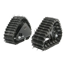 2pc Wheel Snow Tracks Sand Snowmobile For ATV  Dirt Bike Quad Lawn Mower Buggy picture