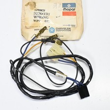 OEM MOPAR 1973-1974 E-Body Rallye Gauge Cluster Wiring Jumper Harness 3730737 picture