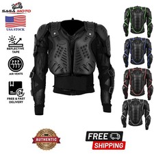Motorcycle Full Body Armor Jacket Motocross Chest Protector Riding Gear picture