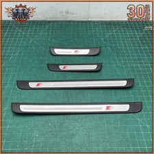 10-16 AUDI A4 QUATTRO DOOR SILL PANEL SCUFF PLATE SET OEM picture