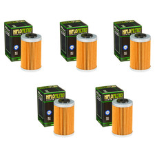 Hiflofiltro HF655 Oil Filter 5 Pack KTM 250 XCF-W 4-Stroke, 250 XC-F picture