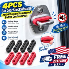 4pcs Car Door Shock Absorber Anti-Vibration Soundproof Buffer Cushion Pads picture