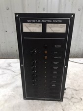87 Wellcraft Monte Carlo Boat AC shore power breaker switch control board panel picture