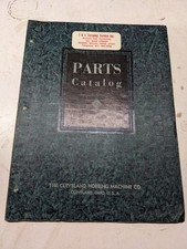 CLEVELAND MODEL 140 HOBBING COMPONENT SERVICE PARTS LIST 1937 MANUAL MACHINE picture