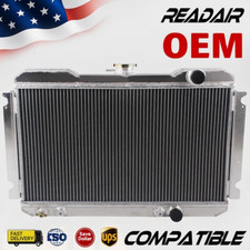 CU943 Aluminum Radiator Fit Nissan 720 2.0L 2.4L 1983-1986 L4 3 Row AT picture